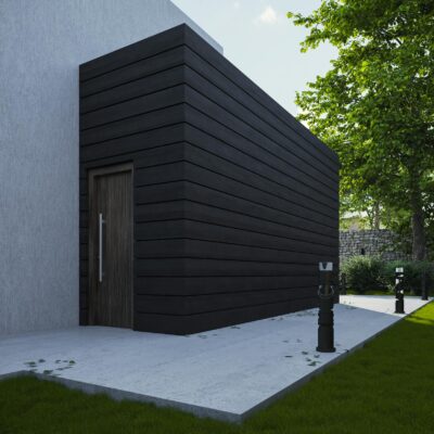 CGI : BLACK & WHITE VILLA